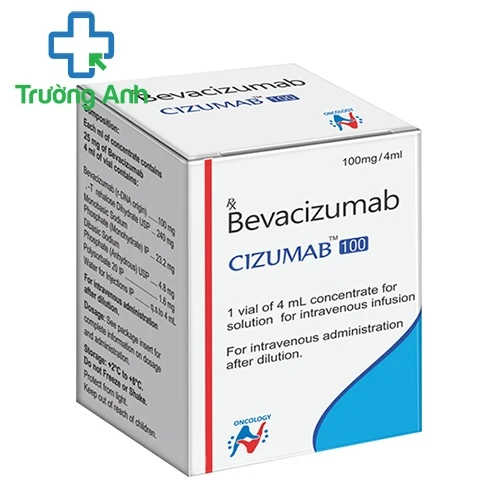 Cizumab 100mg/4ml - Thuốc điều trị ung thư phổi, u não hiệu quả của Hetero