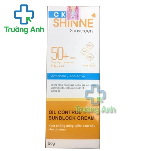 Kem chống nắng CKV Shinne Sunscreen SPF50+ 50g Viheco