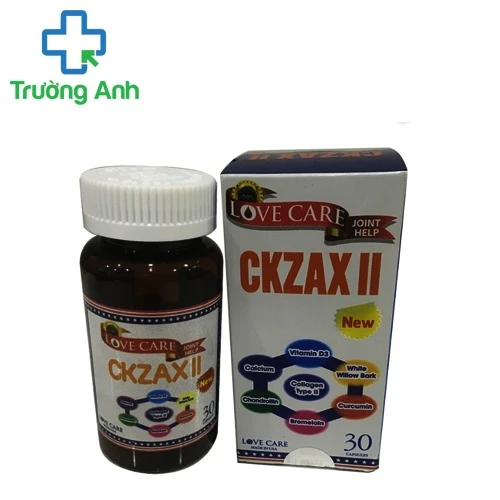 CKZAX II New - TPCN bảo vệ xương khớp hiệu quả