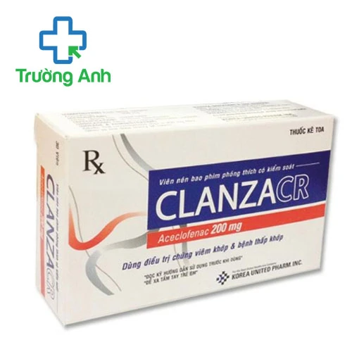 ClanzaCR - Thuốc giảm đau kháng viêm hiệu quả của Hàn Quốc