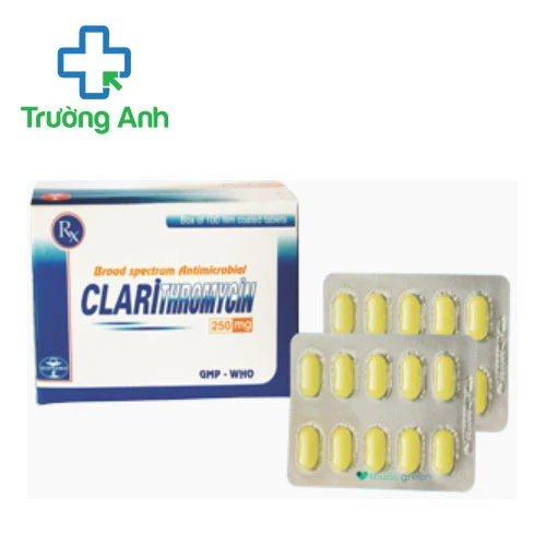 Clarithromycin 250mg Quapharco - Thuốc điều trị nhiễm khuẩn hiệu quả
