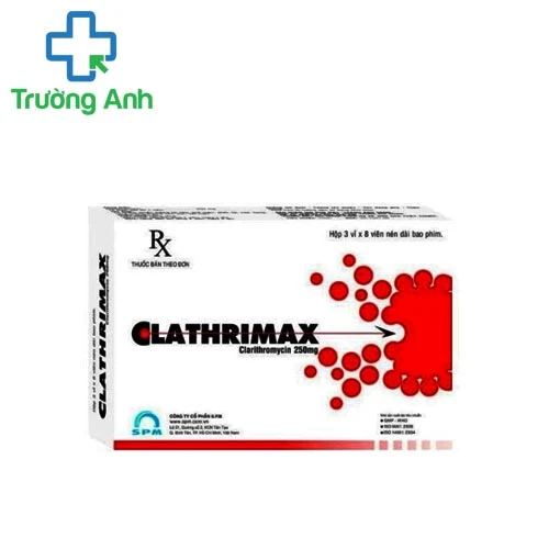 Clathrimax 500mg - Thuốc kháng sinh hiệu quả của S.P.M