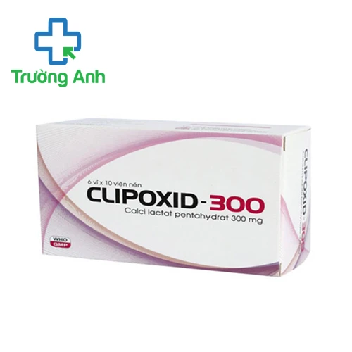 Clipoxid 300mg – Bổ sung canxi trị bệnh xương khớp của Davipharm