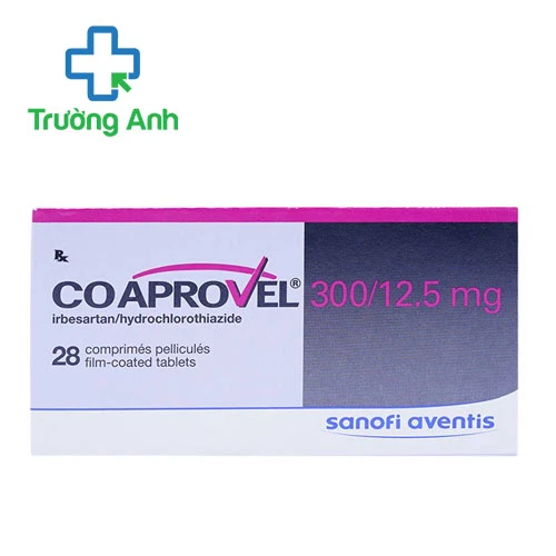 CoAprovel  300/12,5mg Sanofi - Thuốc điều trị tăng huyết áp hiệu quả
