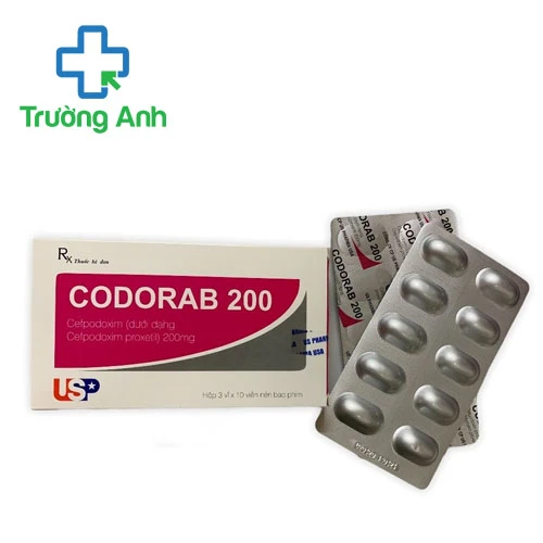Codorab 200 USP - Thuốc điều trị nhiễm khuẩn hiệu quả