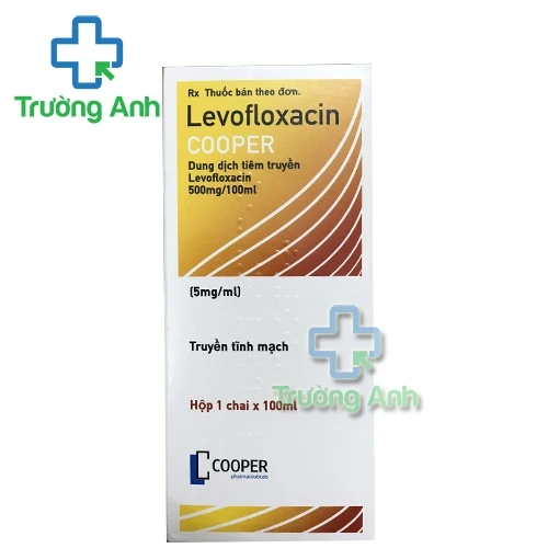 Levofloxacin Cooper 500mg/100ml - Thuốc điều trị nhiễm khuẩn hiệu quả