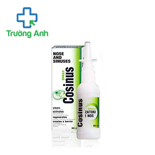 Cosinus Spray 60ml - Xịt xoang và viêm mũi dị ứng hiệu quả