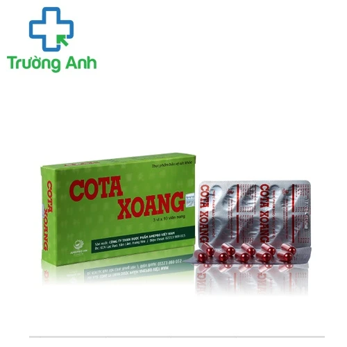 Cotaxoang - TPCN điều trị viêm mũi, viêm xoang hiệu quả