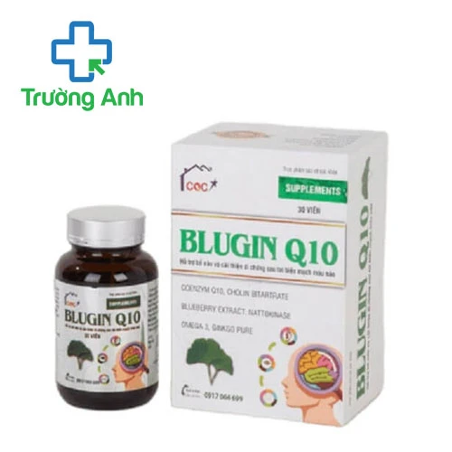 CQC Blugin Q10 Abipha - Hỗ trợ tăng cường tuần hoàn máu não