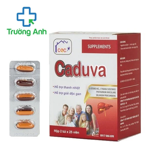 CQC Caduva (50 viên) - Viên uống tăng cường chức năng gan hiệu quả