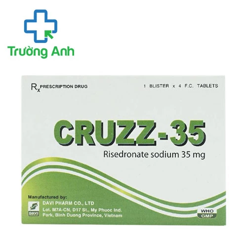 Cruzz-35 - Thuốc điều trị loãng xương hiệu quả của Davipharm