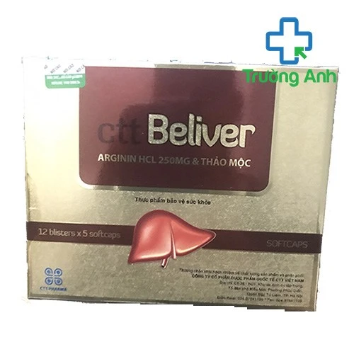 ctt Beliver - Hỗ trợ bảo vệ gan, giải độc gan hiệu quả