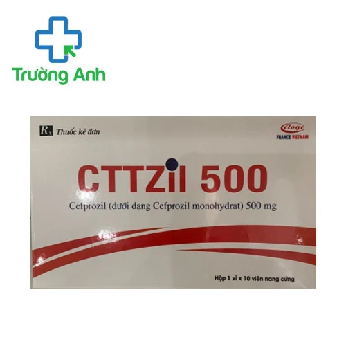 Cttzil 500 Eloge France - Thuốc điều trị nhiễm khuẩn hiệu quả