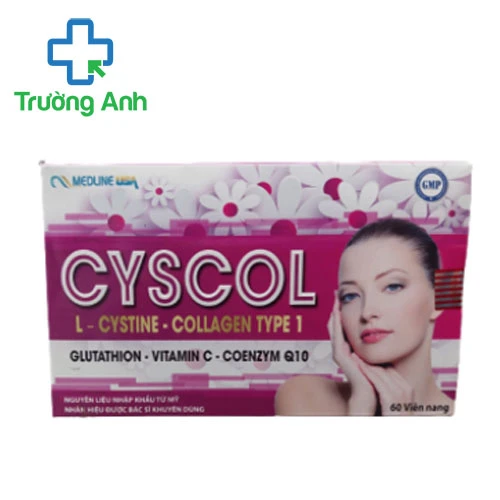 Cyscol - Hỗ trợ bổ sung collagen giúp làm đẹp da hiệu quả