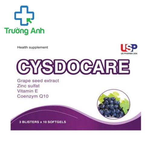 Cysdocare US Pharma USA - Hỗ trợ chống oxy hóa, làm đẹp da hiệu quả