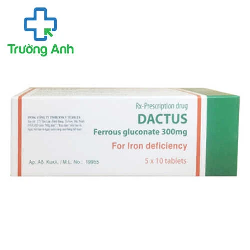 Dactus - Thuốc điều trị thiếu máu do thiếu sắt của Cyprus