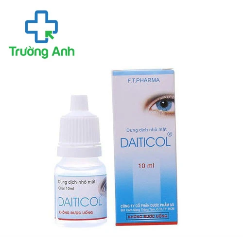 Daiticol 10ml F.T.Pharma - Thuốc nhỏ mắt hiệu quả