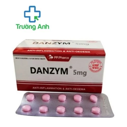 DANZYM 5mg - Hỗ trợ điều trị giảm sưng, viêm của Synmosa