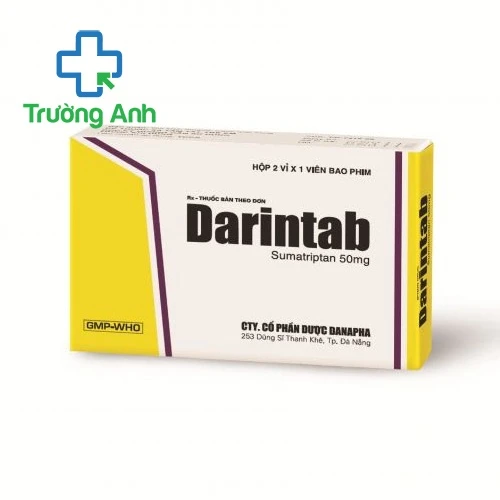 Darintab - Thuốc điều trị đau nửa đầu hiệu quả của Danapha