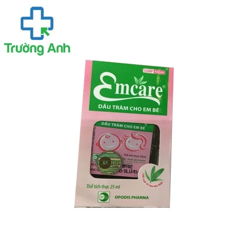 Dầu tràm Emcare 25ml - Giúp phòng ngừa các bệnh nhiễm khuẩn đường hô hấp