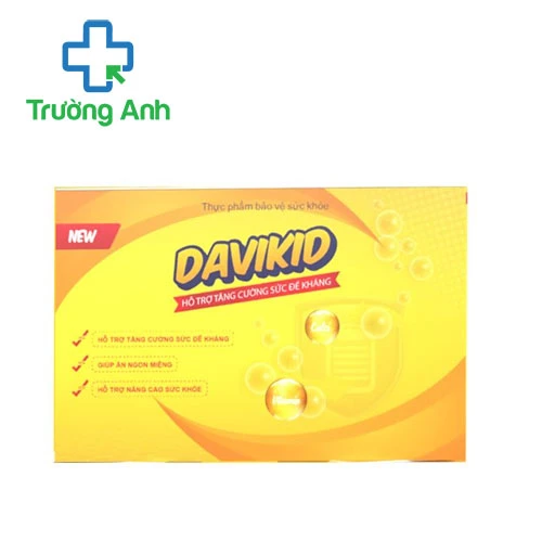 Davikid - Hỗ trợ tăng cường hệ tiêu hóa, tăng đề kháng