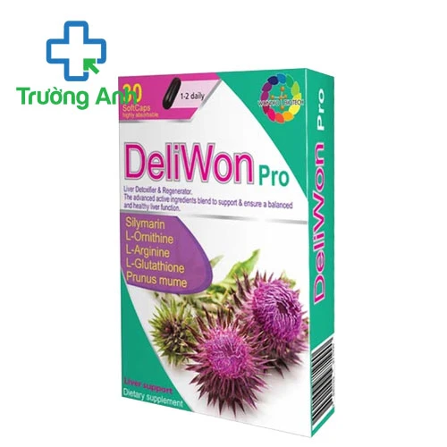 DeliWon Pro Wondfo - Viên uống tăng cường chức năng gan hiệu quả