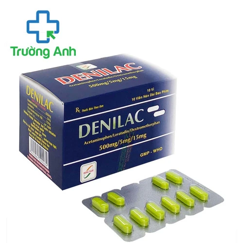 Denilac (hộp 100 viên) - Thuốc điều trị cảm cúm viêm xoang hiệu quả của Đông Nam