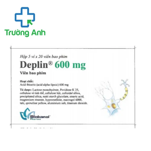 Deplin 600mg (viên) - Thuốc điều trị viêm đa dây thần kinh hiệu quả