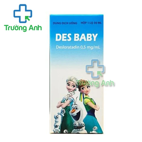 Des Baby 0,5mg/ml 30ml Hà Nam - Thuốc điều trị viêm mũi dị ứng hiệu quả