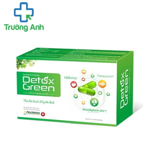 Detox green - Giúp tăng cường giải độc tố trong cơ thể hiệu quả