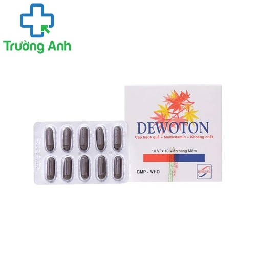 Dewoton - Thuốc bổ tăng cường sức khỏe hiệu quả