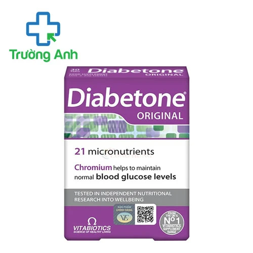 Diabetone Original - Hỗ trợ phòng ngừa và điều trị biến chứng tiểu đường