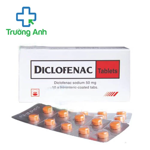 Diclofenac Tablets 50mg Pymepharco - Thuốc giảm đau chống viêm hiệu quả