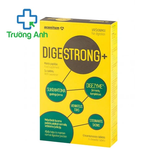 Digestrong+ UAB Aconitum - Viên uống bổ sung men tiêu hóa hiệu quả
