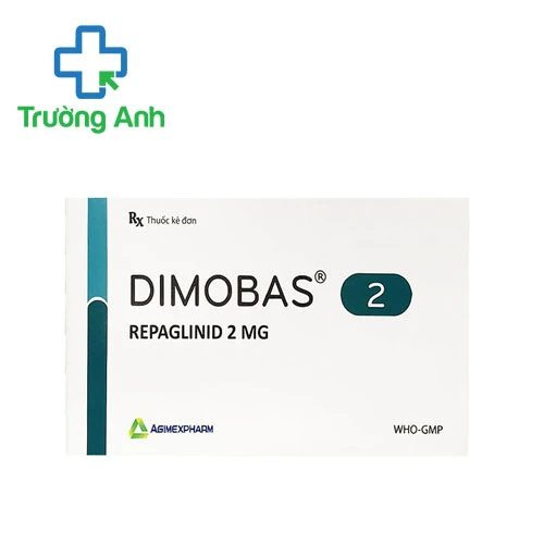 Dimobas 2 - Thuốc điều trị đái tháo đường typ 2 của Agimexpharm