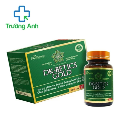 DK-Betics Gold DK Pharma - Hỗ trợ giảm và duy trì đường huyết ổn định