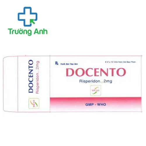 Docento 2mg - Thuốc trị bệnh loạn tâm thần hiệu quả