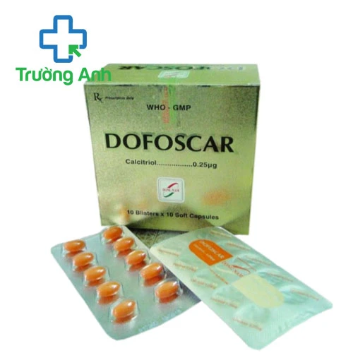 Dofoscar 0,25mcg - Thuốc điều trị loãng xương hiệu quả của Đông Nam