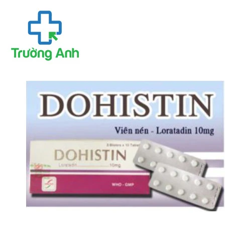 Dohistin 10mg - Thuốc điều trị viêm mũi dị ứng hiệu quả của Đông Nam