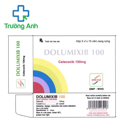 Dolumixib 100 - Thuốc chống viêm hiệu quả của Đông Nam