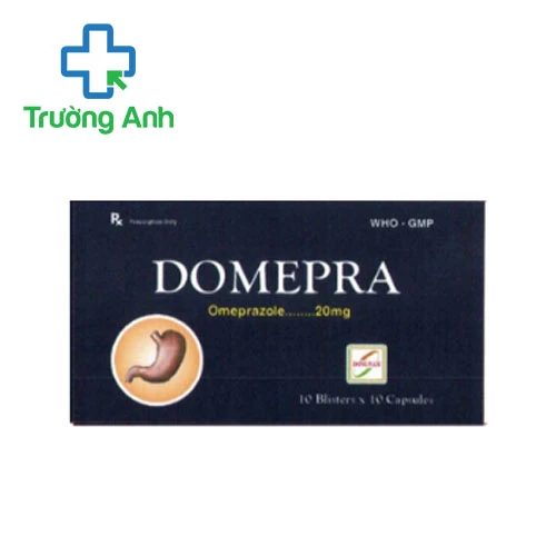 Domepra 20mg (100 viên) - Thuốc điều trị trào ngược dạ dày hiệu quả của Đông Nam