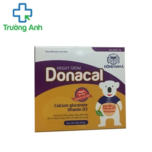 Donacal siro - Giúp bổ sung calci và vitamin D hiệu quả