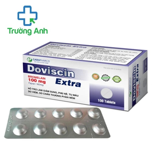 Doviscin Extra - Hỗ trợ giảm sưng phù nề hiệu quả