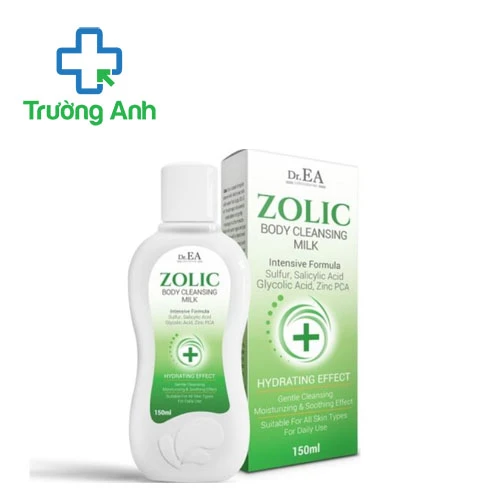 Dr.EA Zolic Body Cleansing Milk 150ml - Sữa tắm y khoa sát khuẩn hiệu quả