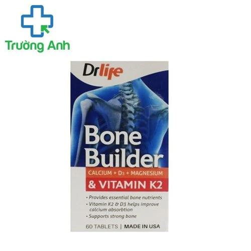Dr Life Bone Builder - Thực phẩm chức năng bổ sung canxi và vitamin hiệu quả