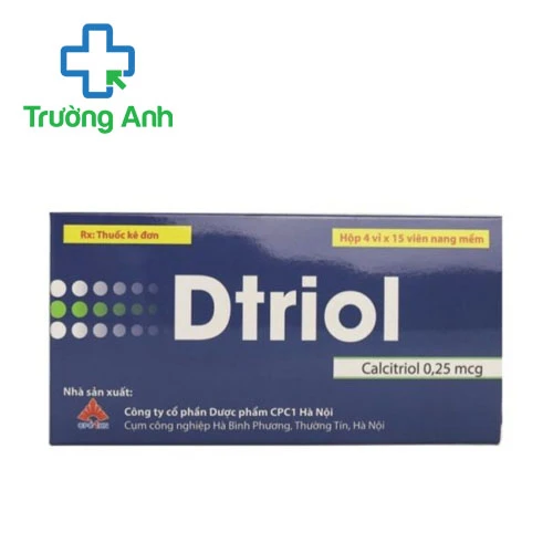 Dtriol - Thuốc điều trị loãng xương hiệu quả của CPC1 Hà Nội