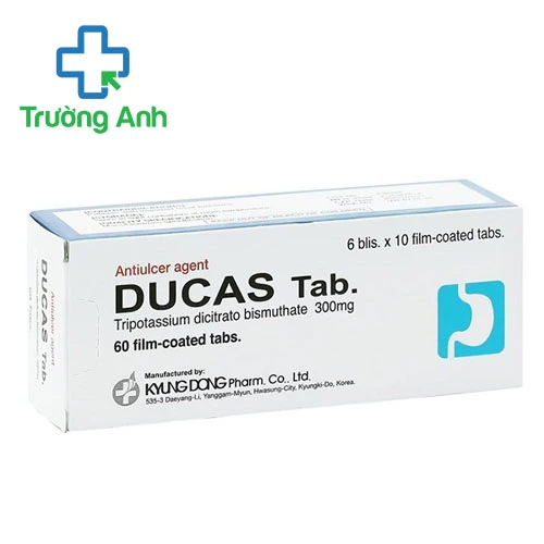 Ducas Tab - Thuốc điều trị loét dạ dày tá tràng hiệu quả của Hàn Quốc