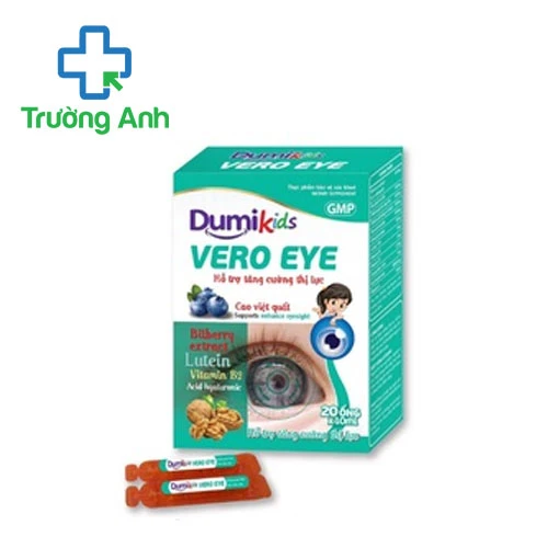 Dumikids Vero Eye - Hỗ trợ tăng cường thị lực hiệu quả