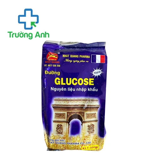 Đường Glucose 500g Nhat Quang Pharma - Hỗ trợ giải độc, lợi tiểu