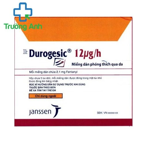 Durogesic 12µg/h - Miếng dán giảm đau hiệu quả của Janssen